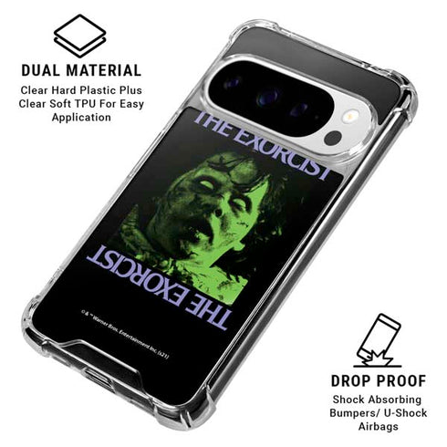 Warner Bros The Exorcist The Exorcist Regan Google Pixel 10 Pro XL Clear Case