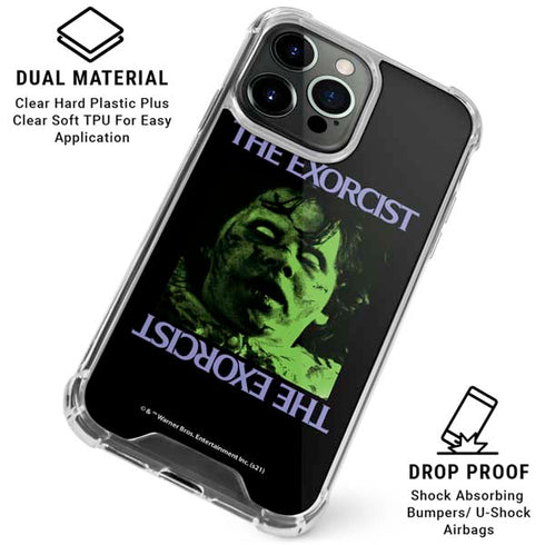 Warner Bros The Exorcist The Exorcist Regan iPhone 16 Pro Max Clear Case