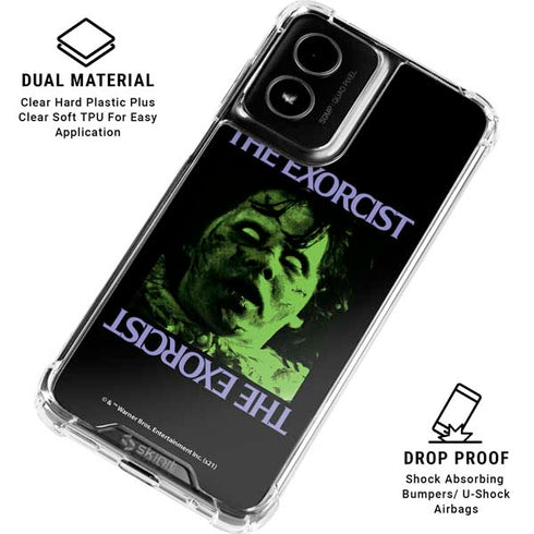 Warner Bros The Exorcist The Exorcist Regan Moto G Power 5G (2024) Clear Case