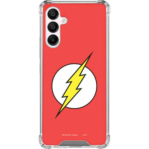 DC Comics The Flash Original Emblem Galaxy A16 5G Clear Case