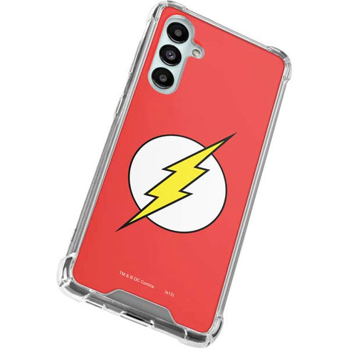 DC Comics The Flash Original Emblem Galaxy A16 5G Clear Case