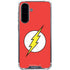 DC Comics The Flash Original Emblem Galaxy A36 5G Clear Case
