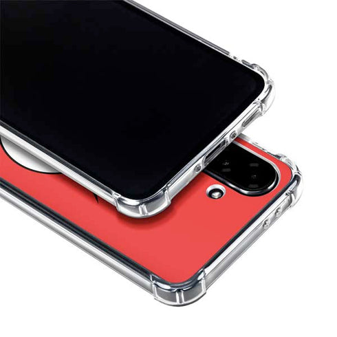 DC Comics The Flash Original Emblem Galaxy A36 5G Clear Case