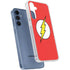 DC Comics The Flash Original Emblem Galaxy A55 5G Clear Case