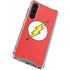 DC Comics The Flash Original Emblem Galaxy S24 FE Clear Case