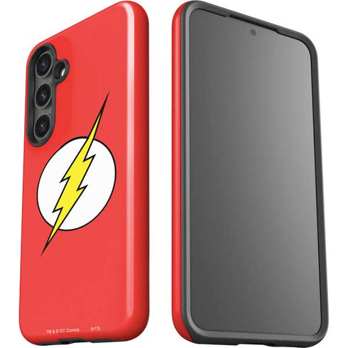 DC Comics The Flash Original Emblem Galaxy S25 Plus Impact Case