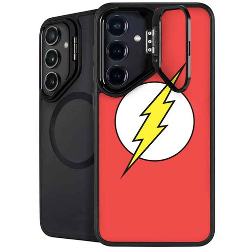 DC Comics The Flash Original Emblem Galaxy S24 Plus Kickstand Case
