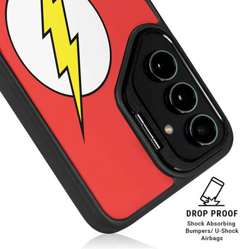 DC Comics The Flash Original Emblem Galaxy S25 Plus Kickstand Case