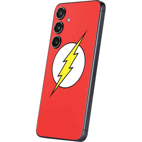 DC Comics The Flash Original Emblem Galaxy S25 Plus Skin