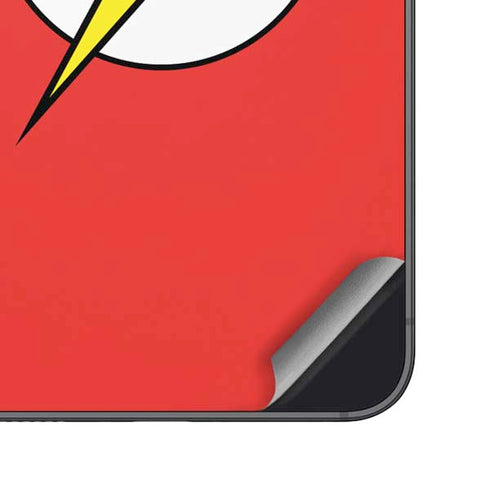 DC Comics The Flash Original Emblem Galaxy S25 Plus Skin