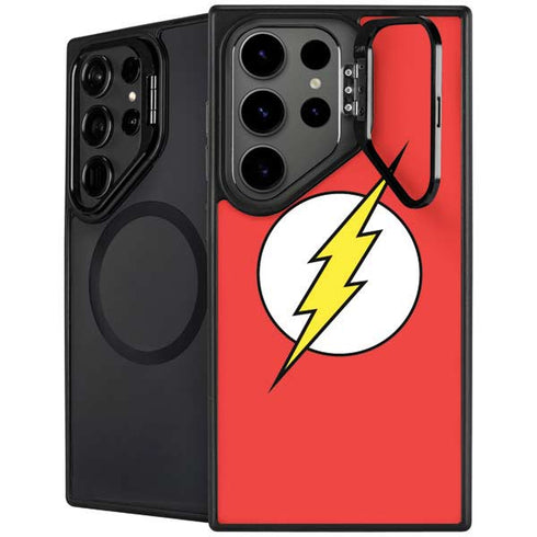 DC Comics The Flash Original Emblem Galaxy S25 Ultra Kickstand Case