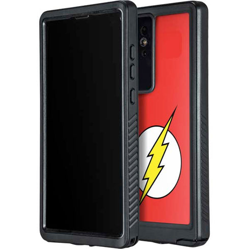 DC Comics The Flash Original Emblem Galaxy S24 Ultra Waterproof Case