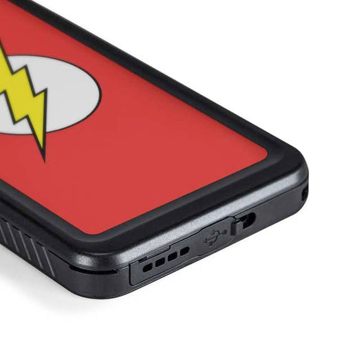 DC Comics The Flash Original Emblem Galaxy S24 Waterproof Case