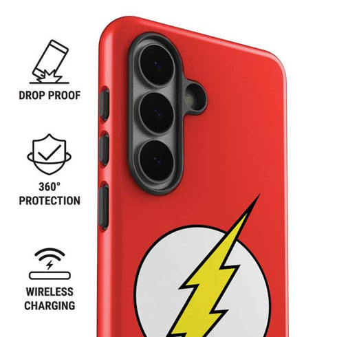DC Comics The Flash Original Emblem Galaxy S26 Plus Impact Case