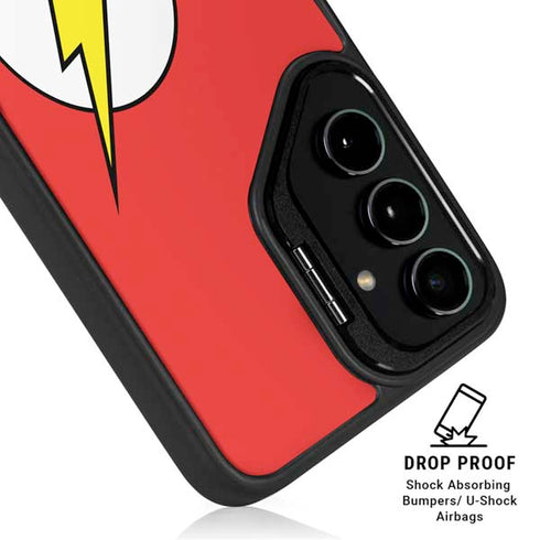 DC Comics The Flash Original Emblem Galaxy S26 Ultra Kickstand Case