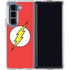 DC Comics The Flash Original Emblem Galaxy Z Fold5 5G Clear Case