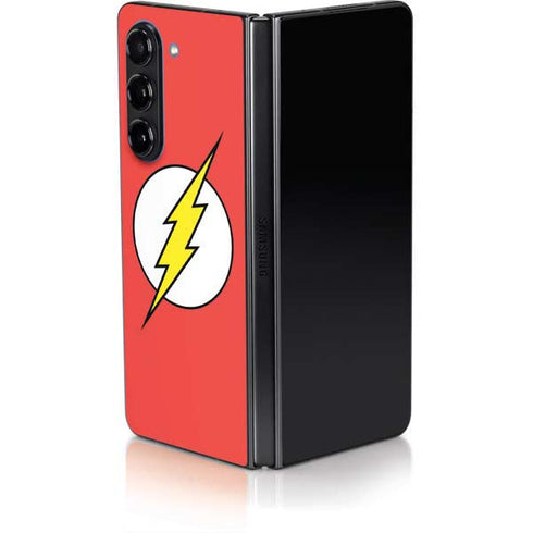 DC Comics The Flash Original Emblem Galaxy Z Fold5 5G Skin