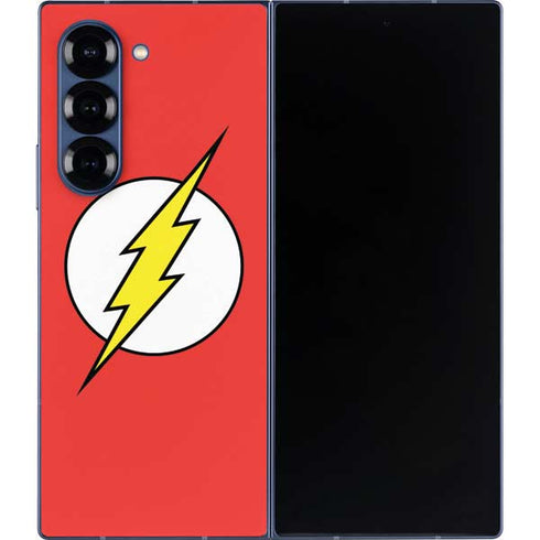 DC Comics The Flash Original Emblem Galaxy Z Fold6 Skin