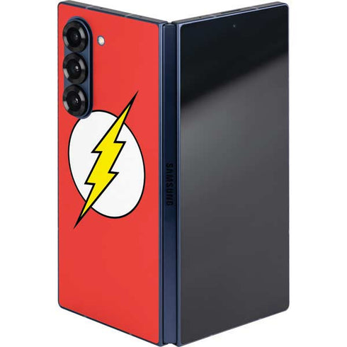 DC Comics The Flash Original Emblem Galaxy Z Fold6 Skin
