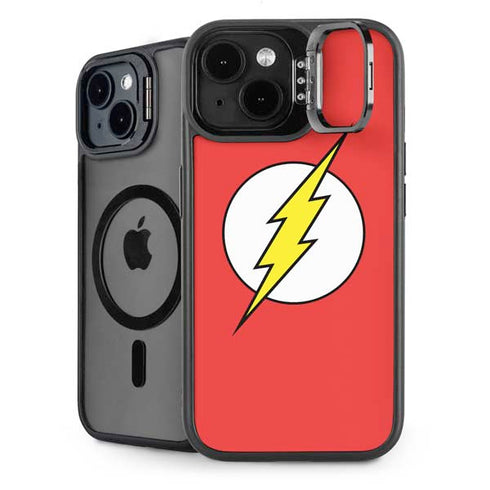 DC Comics The Flash Original Emblem iPhone 14 Kickstand Case