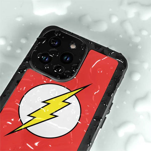 DC Comics The Flash Original Emblem iPhone 15 Pro Waterproof Case