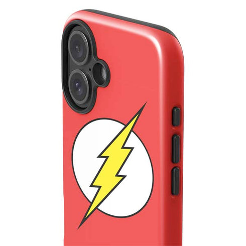 DC Comics The Flash Original Emblem iPhone 16 Plus Impact Case