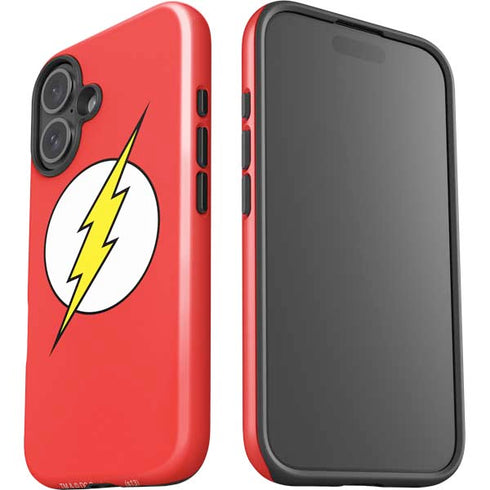 DC Comics The Flash Original Emblem iPhone 16 Plus Impact Case