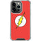 DC Comics The Flash Original Emblem iPhone 16 Pro Clear Case