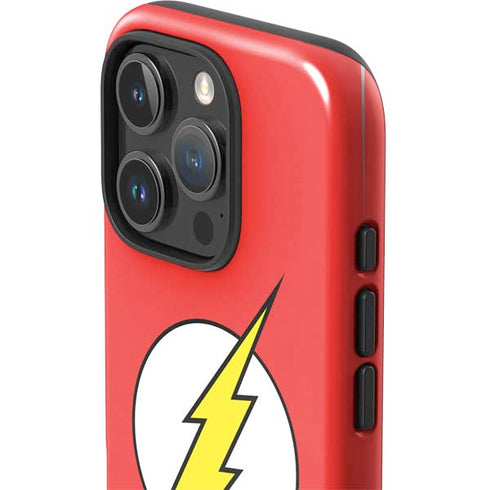 DC Comics The Flash Original Emblem iPhone 16 Pro Max Impact Case