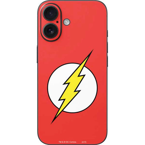 DC Comics The Flash Original Emblem iPhone 16 Skin