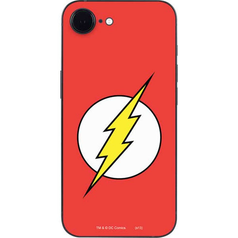 DC Comics The Flash Original Emblem iPhone 16e Skin