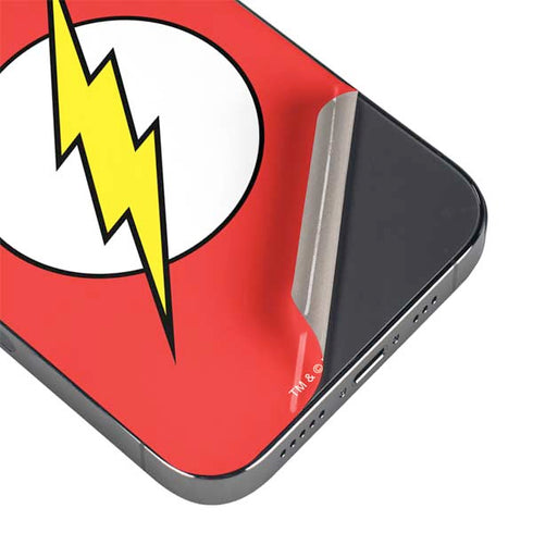 DC Comics The Flash Original Emblem iPhone 16e Skin