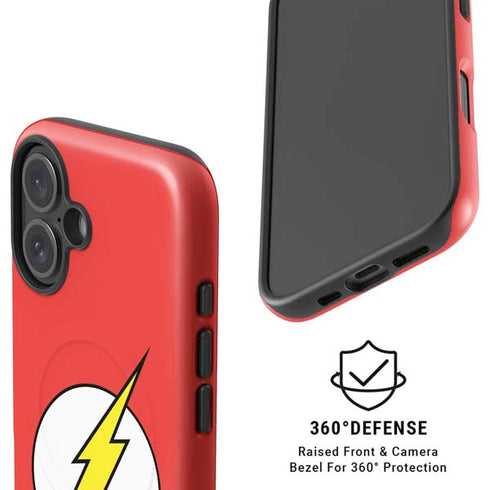 DC Comics The Flash Original Emblem iPhone 17 Magsafe Impact Case