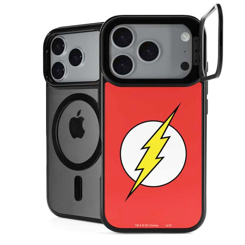 DC Comics The Flash Original Emblem iPhone 17 Pro Max Kickstand Case