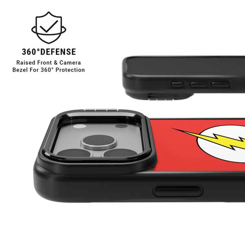 DC Comics The Flash Original Emblem iPhone 17 Pro Max Kickstand Case