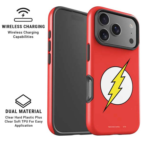 DC Comics The Flash Original Emblem iPhone 17 Pro Max Magsafe Impact Case