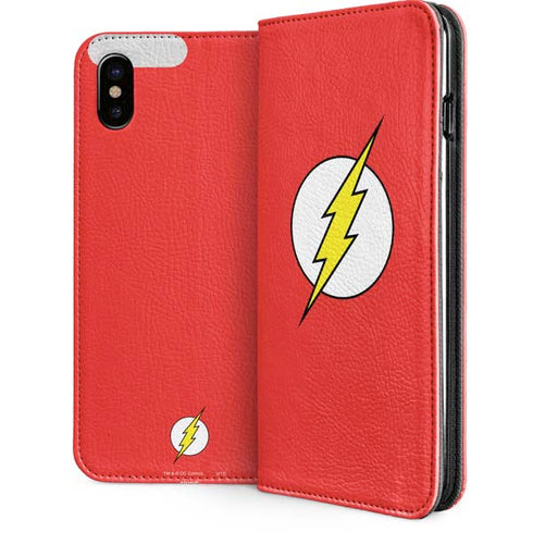 DC Comics The Flash Original Emblem iPhone 8 Folio Case