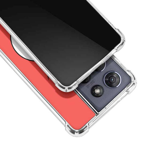 DC Comics The Flash Original Emblem Moto G Power 5G (2025) Clear Case