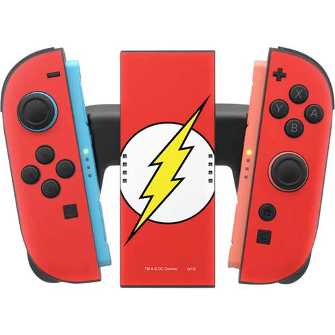 DC Comics The Flash Original Emblem Nintendo Switch 2 (2025) Joy-Con Controller Skin