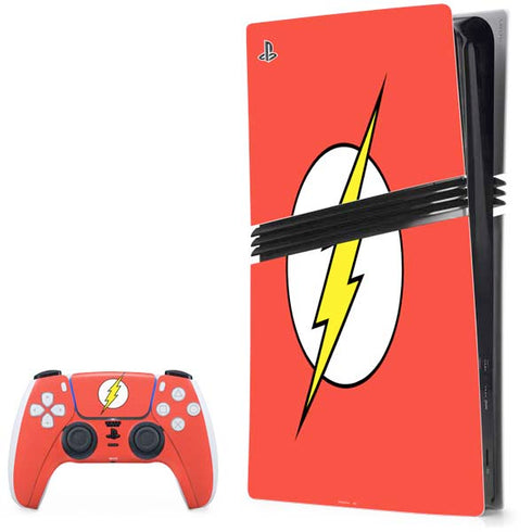 DC Comics The Flash Original Emblem PlayStation PS5 Skins