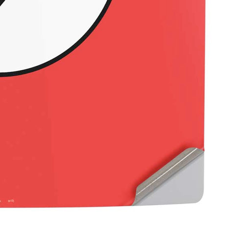 DC Comics The Flash Original Emblem PS5 Pro Disk Console Skin