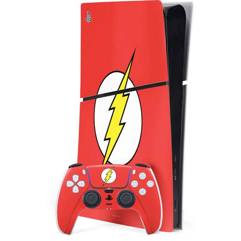 DC Comics The Flash Original Emblem PlayStation PS5 Skins