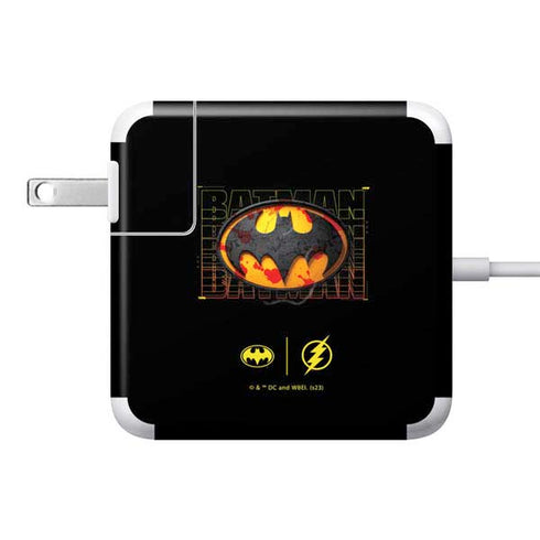 DC Comics The Flash Movie: Batman Bloody Logo 85W Power Adapter (15 and 17 inch MacBook Pro Charger) Skin