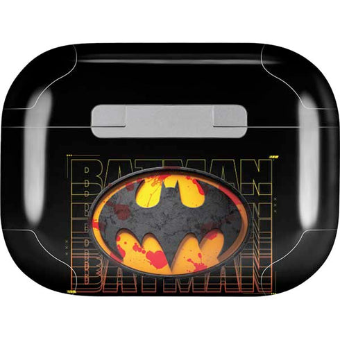 DC Comics The Flash Movie: Batman Bloody Logo AirPods Pro 2nd Gen Skin