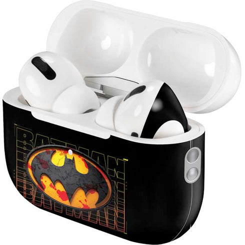 DC Comics The Flash Movie: Batman Bloody Logo AirPods Pro 2nd Gen Skin
