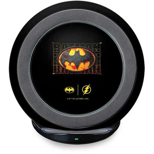 DC Comics The Flash Movie: Batman Bloody Logo Fast Charge Wireless Charging Stand Skin