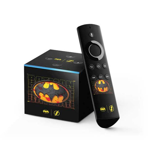 DC Comics The Flash Movie: Batman Bloody Logo Fire TV Cube Skin