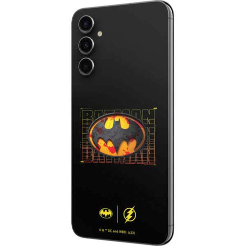 DC Comics The Flash Movie: Batman Bloody Logo Galaxy A14 5G Skin
