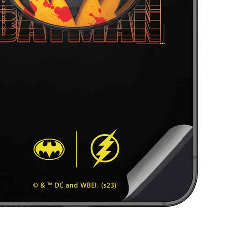 DC Comics The Flash Movie: Batman Bloody Logo Galaxy A14 5G Skin