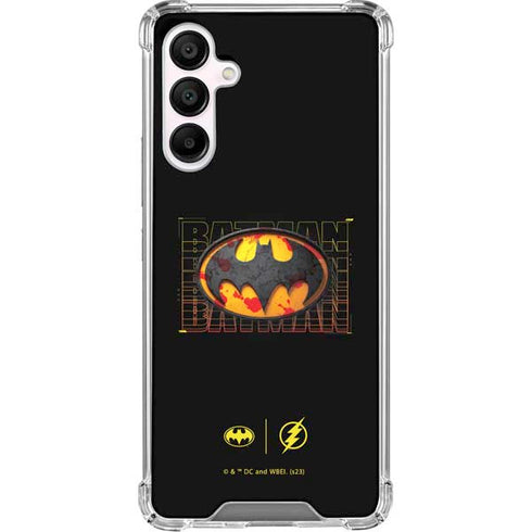 DC Comics The Flash Movie: Batman Bloody Logo Galaxy A16 5G Clear Case